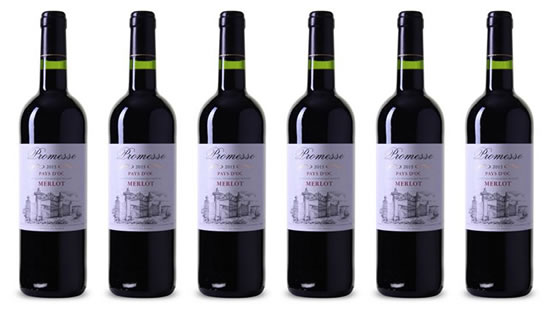 Rotwein Angebot Deal