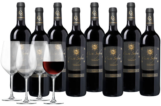 Wein Rotwein Spanien Angebot Deal Gläser Weingläser Deal Sparpaket