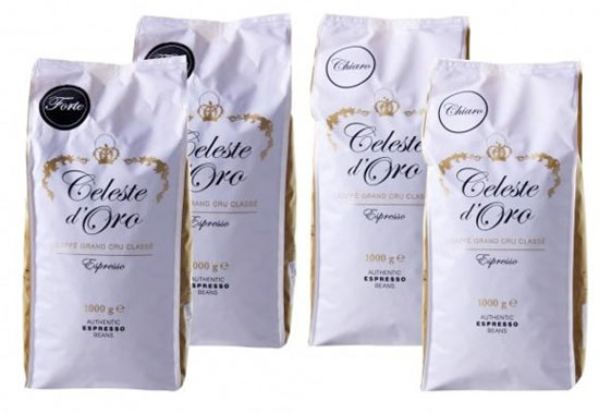 Celeste d'Oro Kaffeebohnen Angebot Deal