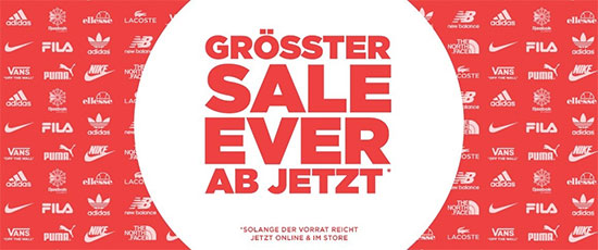 JD Sports Sale Deal Angebot Sparen