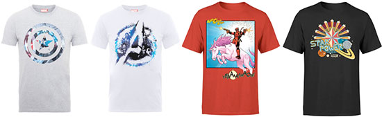 Marvel T-Shirts Angebot Sparen
